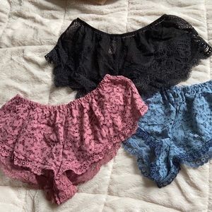 Victoria’s Secret lace sleep shorts